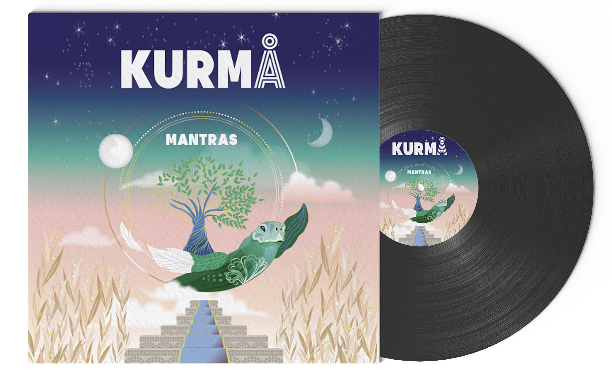 Kurma-illustration-Pochette-Vinyle