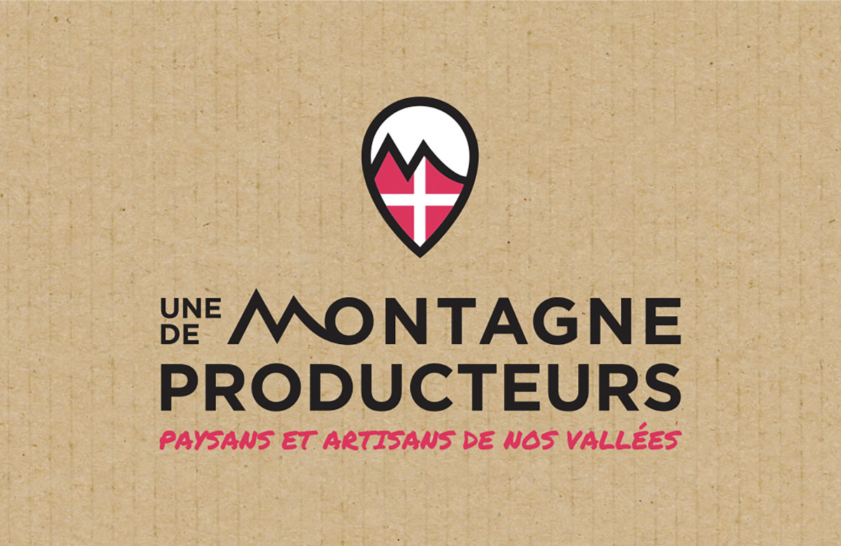 Identité visuelle - Une montagne de producteurs Identité visuelle - Une montagne de producteurs