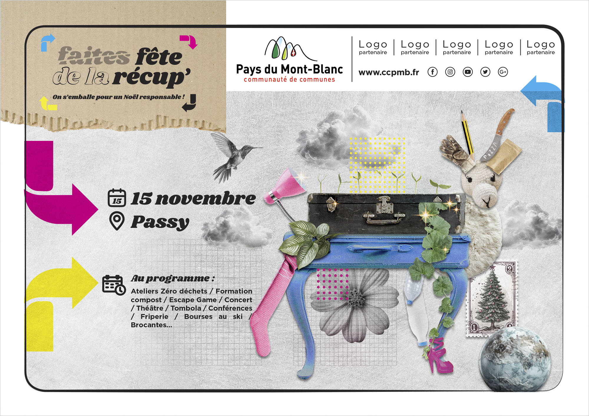 affichage Faites fête de la récup’